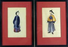 SET OF ANTIQUE CHINESE PAINTINGS