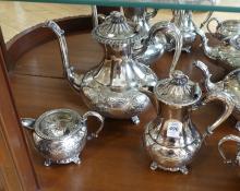 LIPMAN BROTHERS TEA AND COFFEE SERVICE