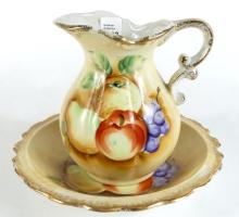 HANDPAINTED EWER & BOWL