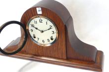 PEQUEGNAT "SWAN" MANTEL CLOCK