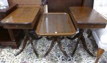 THREE DUNCAN PHYFE OCCASIONAL TABLES