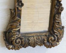 TWO VINTAGE WALL MIRRORS