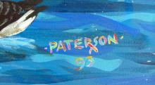 JAMES PATERSON FOLK ART PAINTING