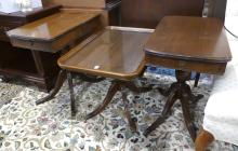 THREE DUNCAN PHYFE OCCASIONAL TABLES