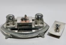 INKSTAND AND BLOTTER