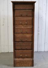 OAK FILE DRAWERS