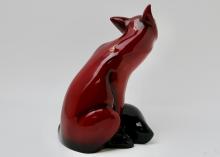 ROYAL DOULTON FLAMBE FOX