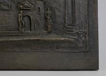 BRONZE PLAQUE