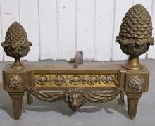 FRENCH ANDIRONS