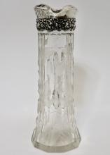 STERLING & CRYSTAL JUG