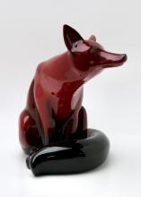 ROYAL DOULTON FLAMBE FOX