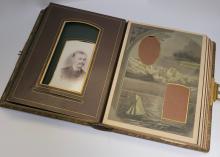 ANTIQUE PHOTO ALBUM