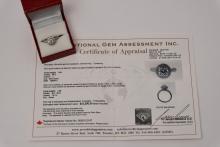 18KT DIAMOND RING