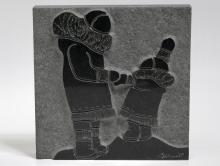 INUIT DOLL & PLAQUE