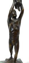 CHRISTIAN PETERSEN BRONZE SCULPTURE