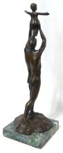 CHRISTIAN PETERSEN BRONZE SCULPTURE