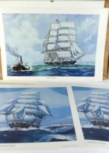 VINTAGE SAILING SHIP PRINTS