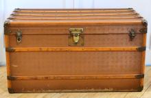 ANTIQUE FRENCH TRAVEL TRUNK