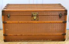 ANTIQUE FRENCH TRAVEL TRUNK