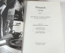 FOUR VOLUMES "PLUTARCH LIVES"