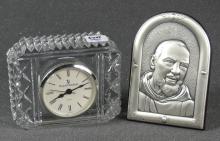 CLOCK & SILVER PORTRAIT