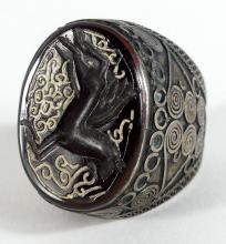 ORNATE WAX SEAL RING