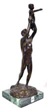 CHRISTIAN PETERSEN BRONZE SCULPTURE