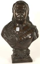 BRONZE QUEEN VICTORIA BUST
