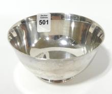 STERLING SILVER SUGAR BOWL