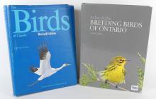 TWO HARDCOVER VOLUMES ON BIRDS