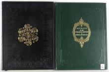 TWO LEATHER BOUND MEDICAL VOLUMES