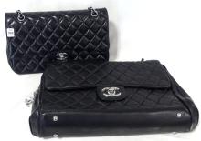 PAIR OF CHANEL PURSES AND WALLET