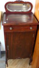 MAHOGANY MUSIC CABINET