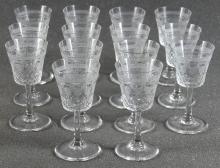 ANTIQUE LIQUEUR GLASSES