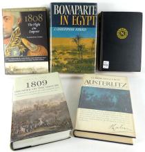 FIVE BOOKS RELATED TO NAPOLEON BONAPARTE