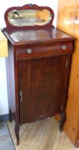 MAHOGANY MUSIC CABINET