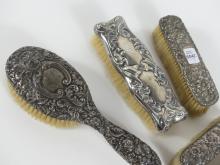 STERLING VANITY BRUSHES