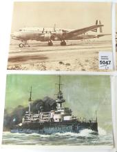 OLD NAUTICAL AND AIR POSTCARDS