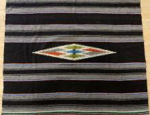 VINTAGE SALTILLO SERAPE BLANKET