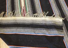 VINTAGE SALTILLO SERAPE BLANKET