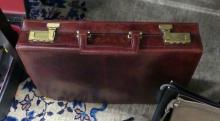 THREE ATTACHE CASES AND BRIEFCASE