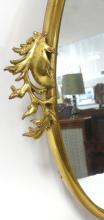 BRASS WALL MIRROR