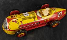 MARX TIN WIND-UP 1948 INDY RACECAR TOY