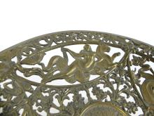 PEDESTAL BRONZE TAZZA