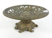 PEDESTAL BRONZE TAZZA