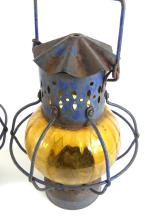 PAIR ANTIQUE CANDLE LANTERNS