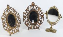 THREE DRESSER MIRRORS