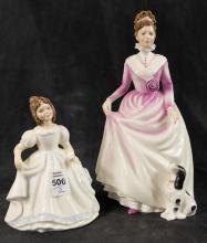 TWO ROYAL DOULTON FIGURINES