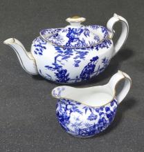 DERBY "BLUE MIKADO" TEA SET