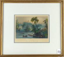 SET OF 6 W.H. BARTLETT PRINTS OF CANADIAN INTEREST